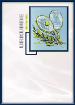 Urkunden Tennis 85-1307