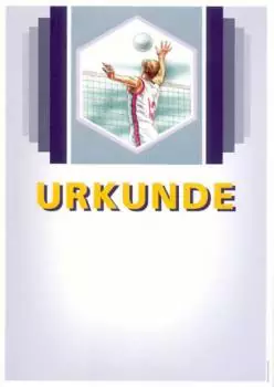 Urkunden Volleyball 64-1212