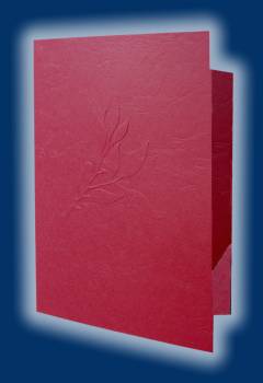 Urkundenmappe weinrot