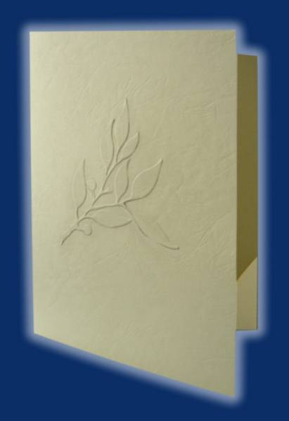 Urkundenmappe elfenbein