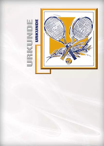 Urkunden Tennis 89-906