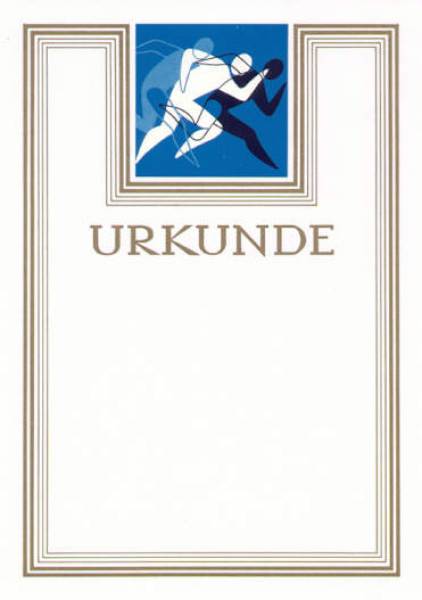 Urkunden, Sporturkunden - Laufen Urkunden, Leichtathletik Urkunde ...