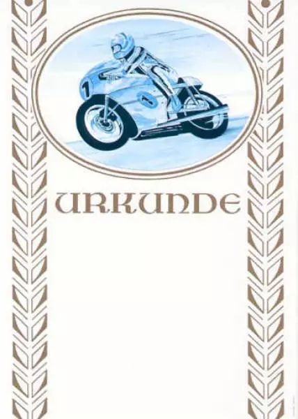 Urkunden Motorradsport 6-265