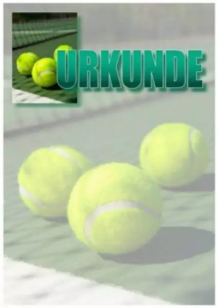 Urkunden Tennis 62-2